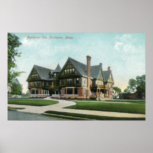 Póster Vista exterior del Fairhaven adentro