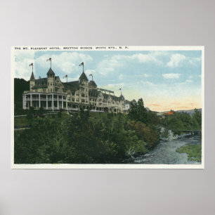 Póster Vista exterior del hotel agradable del soporte # 2