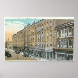 Póster Vista exterior del Hotel Bennett