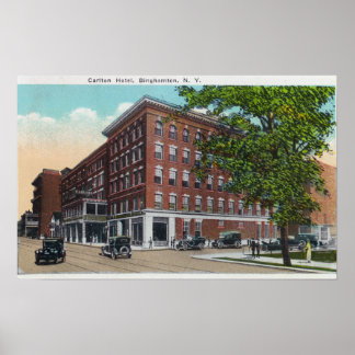 Póster Vista exterior del Hotel Carlton