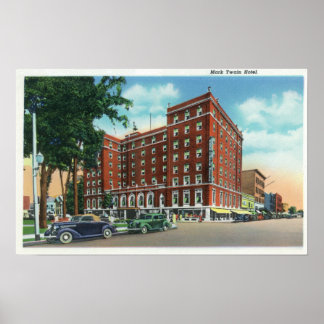 Póster Vista exterior del hotel Mark Twain