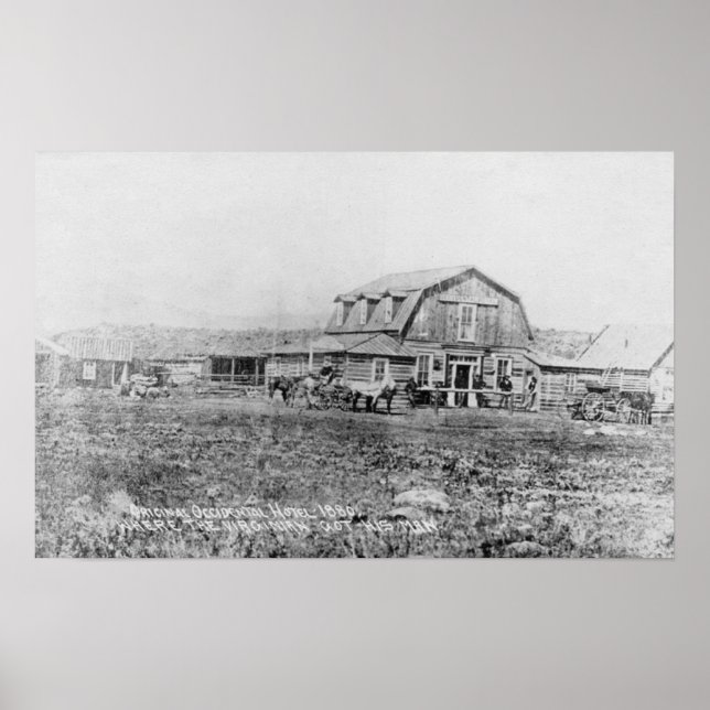 Póster Vista exterior del Hotel Occidental Original (Frente)