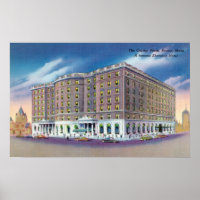 Vista exterior del Hotel Sheraton en Copley