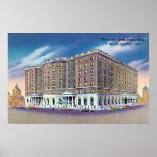 Póster Vista exterior del Hotel Sheraton en Copley