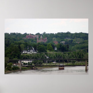Póster Vista general de Atchison, Kansas