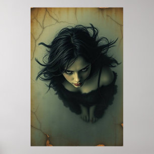 Póster Vista gótica: Poster de Muse Oscuro