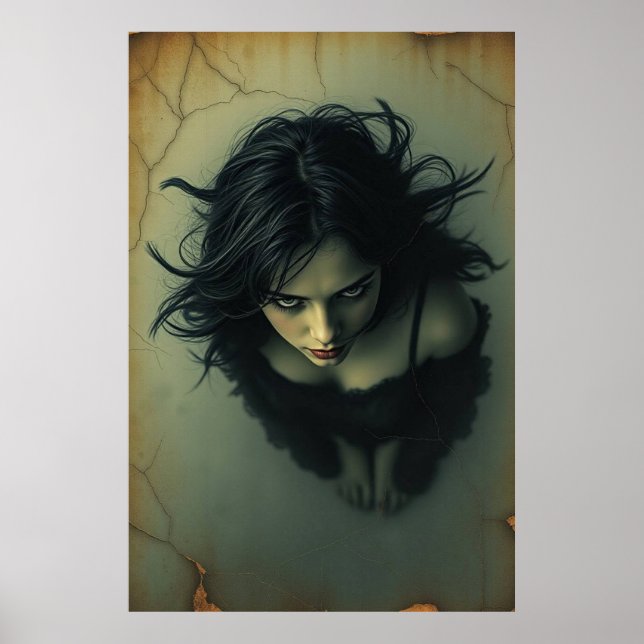 Póster Vista gótica: Poster de Muse Oscuro (Frente)
