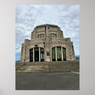 Póster Vista House, Columbia River Gorge, Oregon