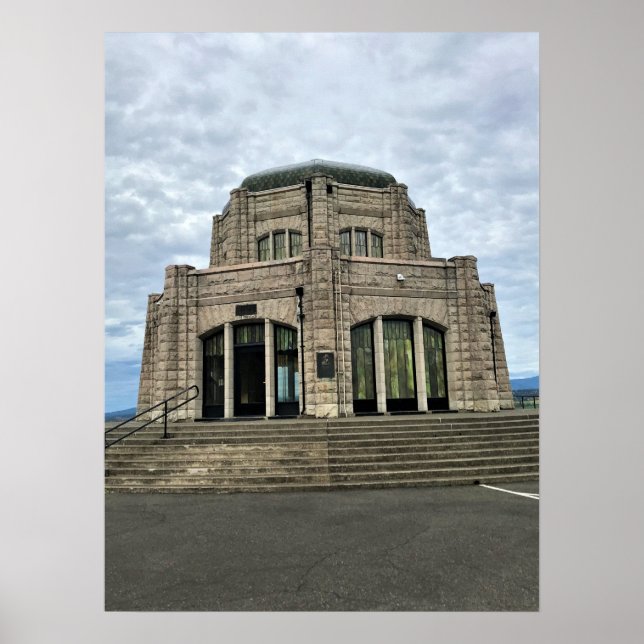 Póster Vista House, Columbia River Gorge, Oregon (Frente)