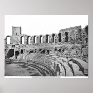 Póster Vista interior del anfiteatro