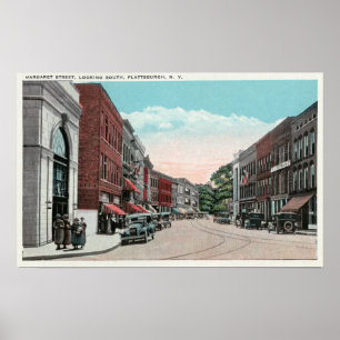 Póster Vista meridional de la calle de Margaret