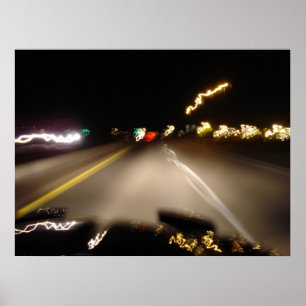 Póster Vista nocturna de Trans Am