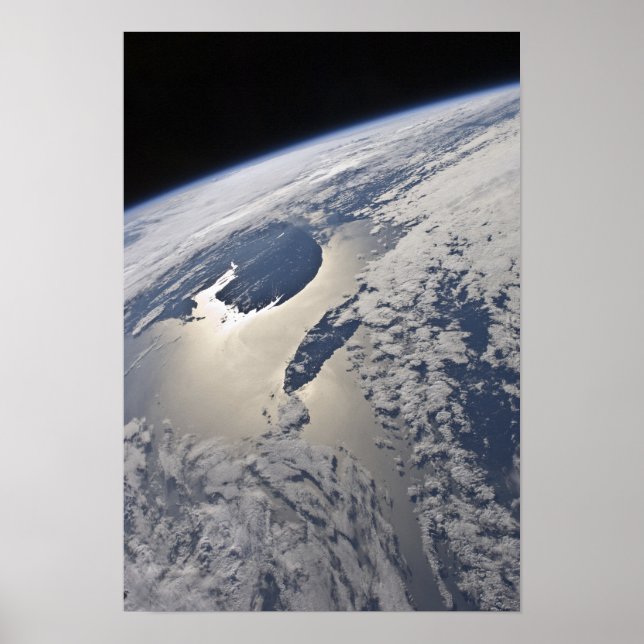 Póster Vista oblicua de la península de Gaspe (Frente)