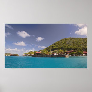 Póster Vista panorámica de Bitter End Yacht Club Virgen