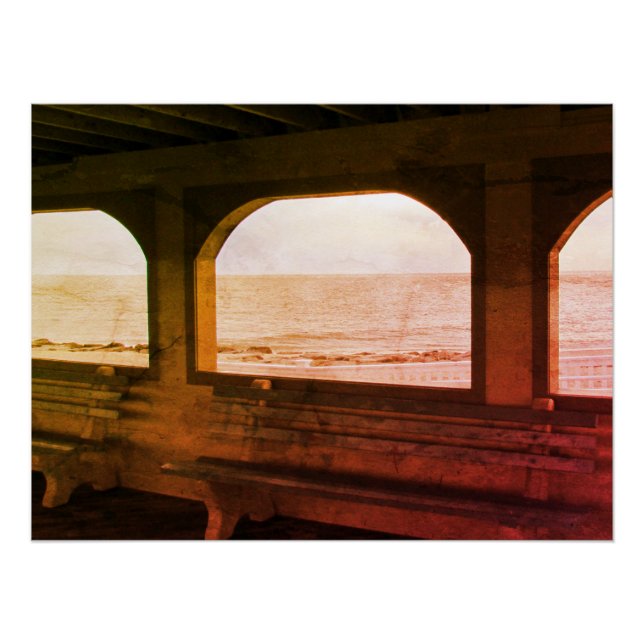 Póster Vista romántica (Anverso)