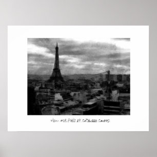 Póster Vista sobre París