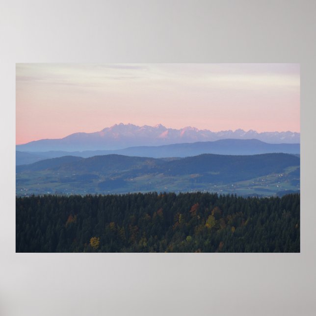 Póster Vista Tatras (Frente)