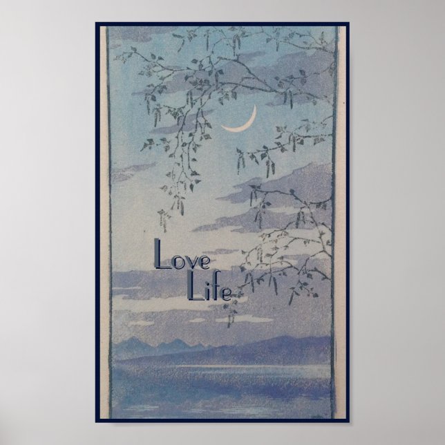 Póster vista tranquila (Frente)