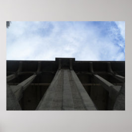 Póster Vista vertical del puente de la calle Colorado