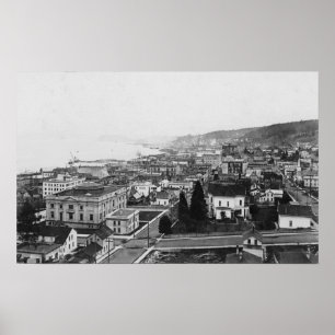 Póster Vista visual de pájaro de Astoria, O fotografía