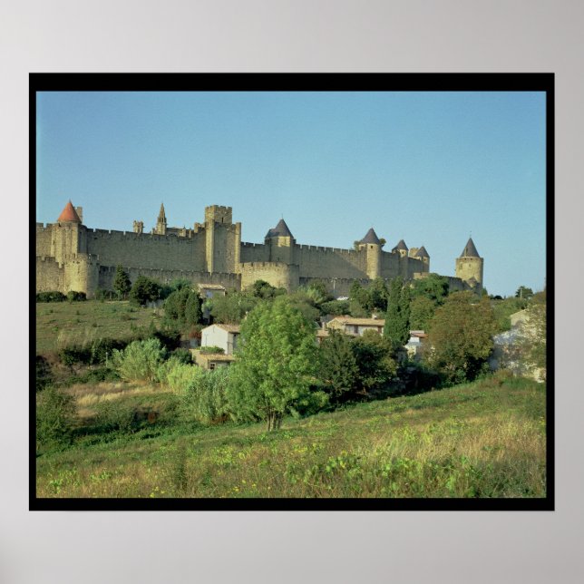 Póster Vistas a las murallas de la ciudad (Frente)