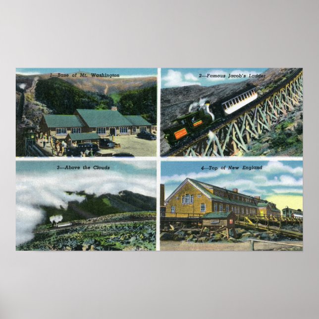 Póster Vistas escénicas del viaje hacia la Cumbre (Frente)