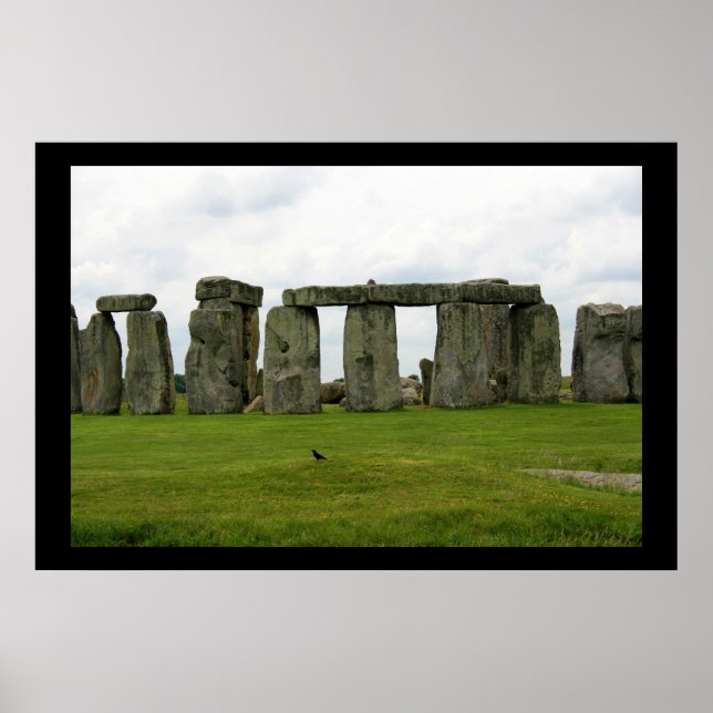 Póster Vistas Stonehenge (Frente)