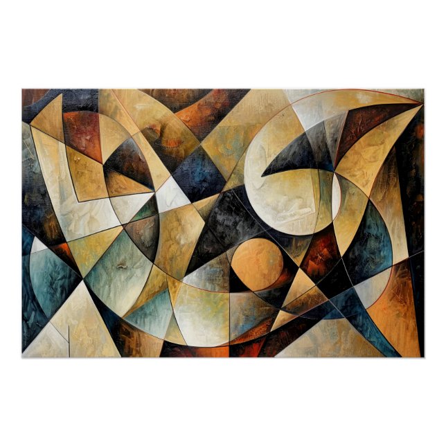 Póster Visual Abstraction (Anverso)