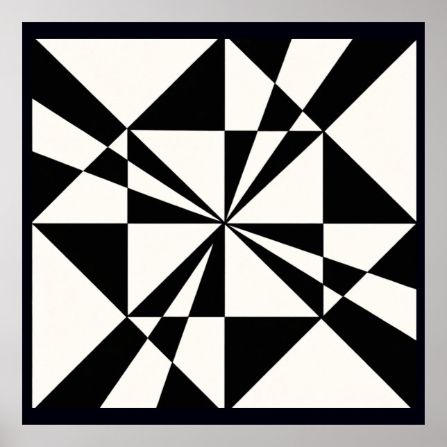 Póster Visual Pull | Modern Stretched Canvas Print (Frente)