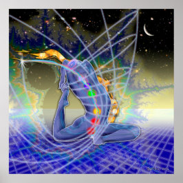 Póster Visualización de Raja Kapotasana