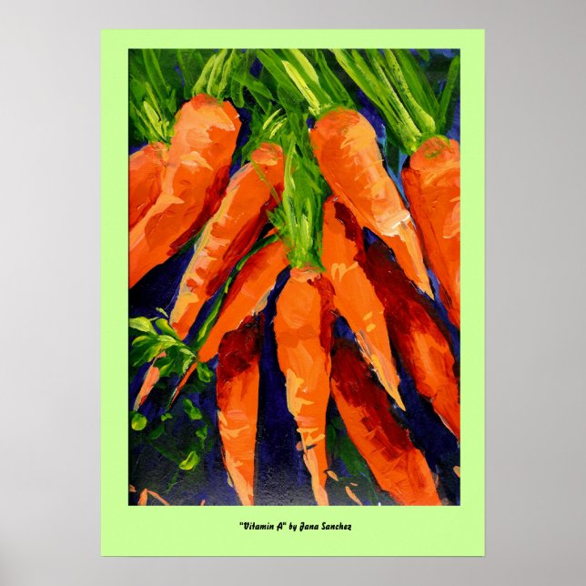Póster Vitamin A poster (Frente)