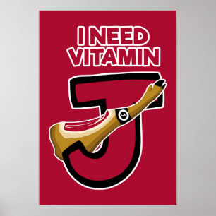 Póster Vitamina J