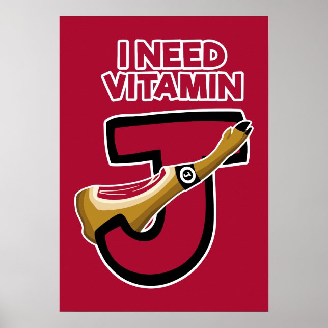 Póster Vitamina J (Frente)