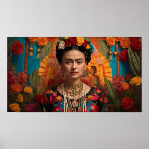 Póster ¡Viva Frida! (Edición limitada Imprimir #10)