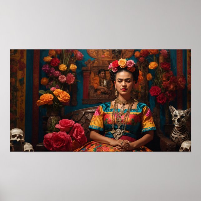 Póster ¡Viva Frida! (Edición limitada Imprimir #5) (Frente)