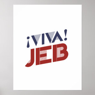 Póster Viva Jeb 2016