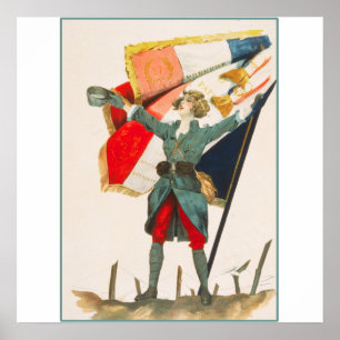 Póster Viva La Victoria - Afiche de época