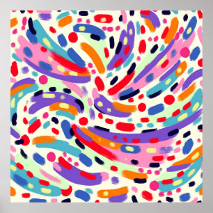 Póster ¡Viva los colores!