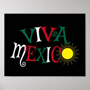 Póster Viva México