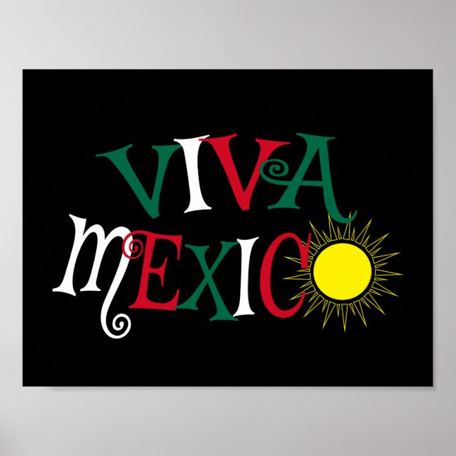 Póster Viva México (Frente)