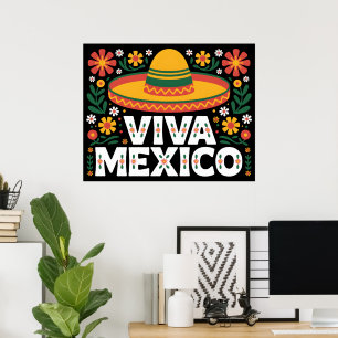 Póster Viva México