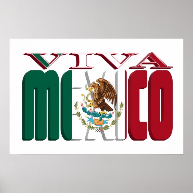 PÓSTER VIVA MÉXICO (Frente)