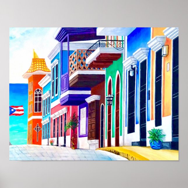 Póster ¡Viva Puerto Rico! (Frente)