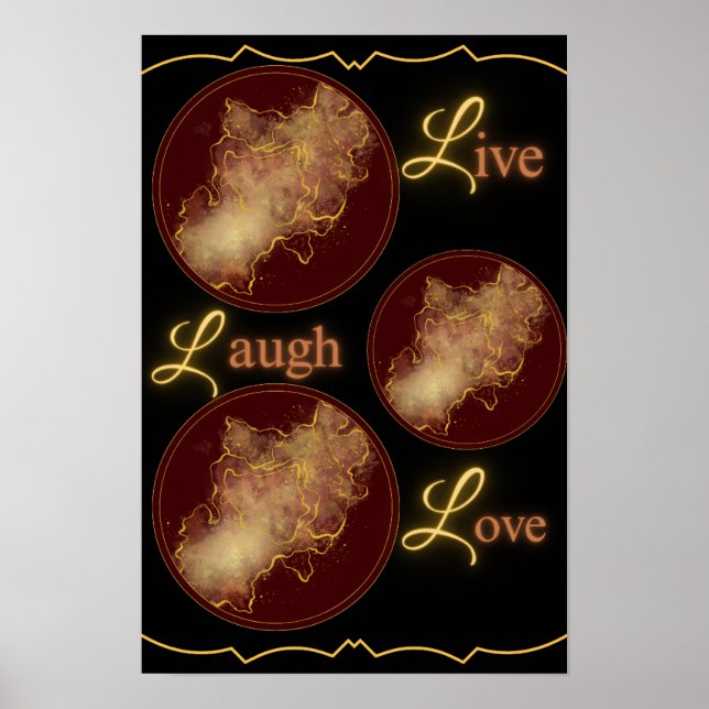 Póster Viva tu vida (Frente)