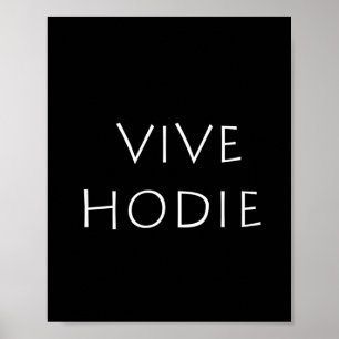 Póster Vive hodie