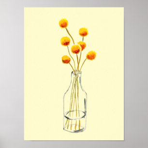 Póster Vive la vida en plena floración Primavera de los D