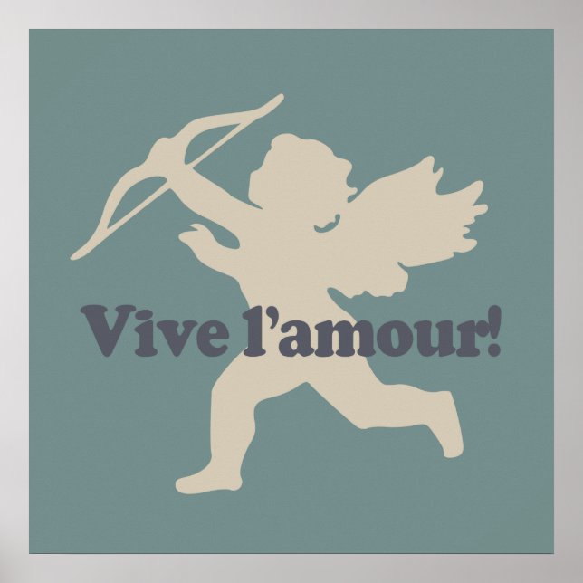 Póster Vive L'amour Cupid poster (Frente)