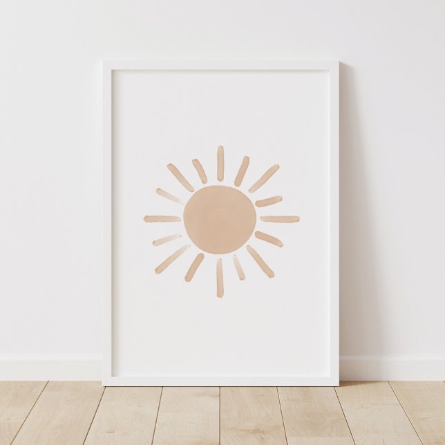 Póster Viverero de sol a la acuarela (Subido por el creador)