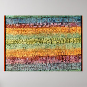 Póster Vivero de árboles - Klee