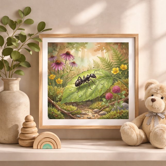 Póster Vivero de insectos diminutos hormigas (Subido por el creador)
